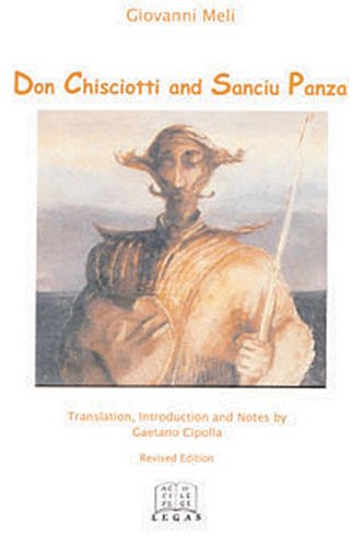 9781881901334: Don Chisciotti and Sanciu Panza (English, Italian and Italian Edition)