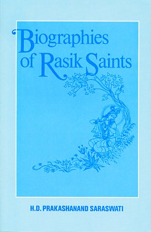 Stock image for Biographies of Rasik Saints for sale by ThriftBooks-Dallas