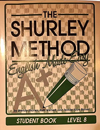 Stock image for The Shurley Method: English Made Easy Level 8 Student Book for sale by HPB-Red