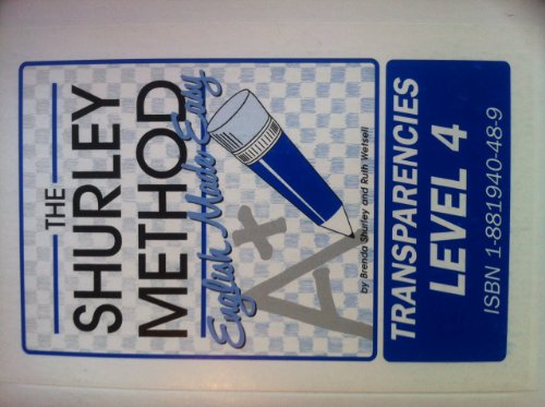 Stock image for The Shurley Method English Made Easy Transparencies Level 4 (English Made Easy) for sale by Nationwide_Text