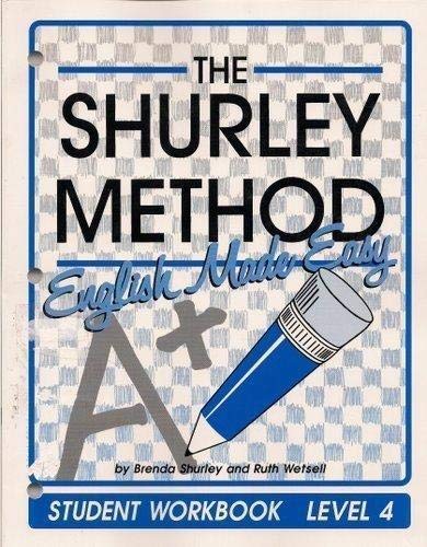 Beispielbild fr The Shurley Method: English Made Easy : Level 4 zum Verkauf von Ergodebooks