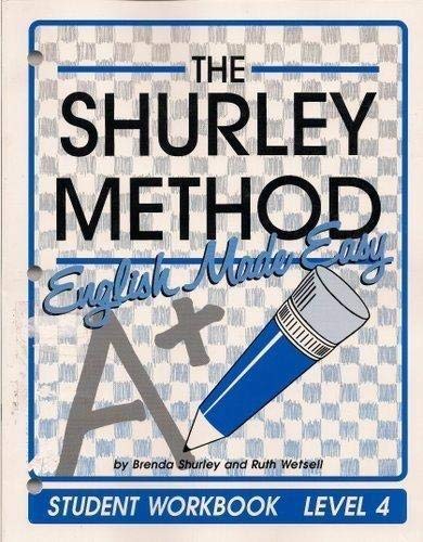 Imagen de archivo de The Shurley Method: English Made Easy : Level 4 a la venta por Half Price Books Inc.