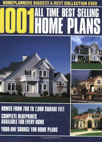 Beispielbild fr 1001 All Time Best Selling Home Plans zum Verkauf von Ergodebooks