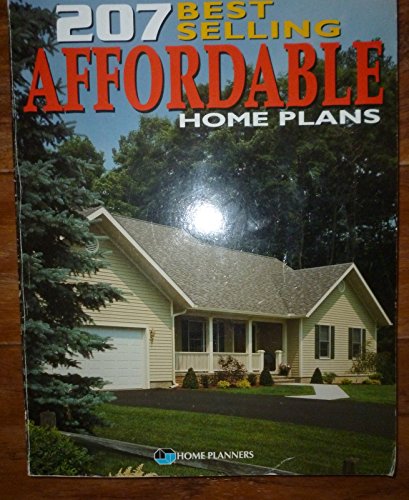 Stock image for 207 best selling affordable home plans for sale by Wonder Book