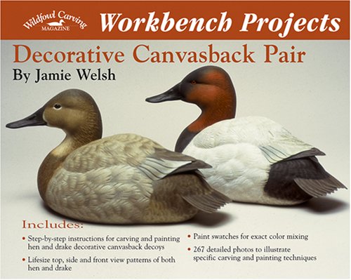 9781881982425: Decorative Canvasback Pair (Wildfowl Carving Magazine Workbench Projects)