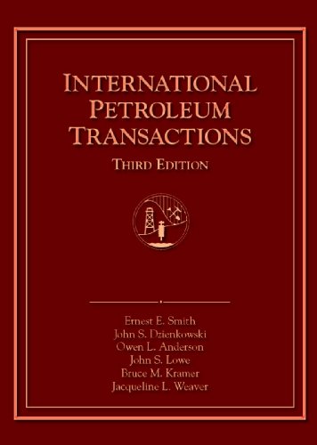 Imagen de archivo de International Petroleum Transactions a la venta por ThriftBooks-Atlanta