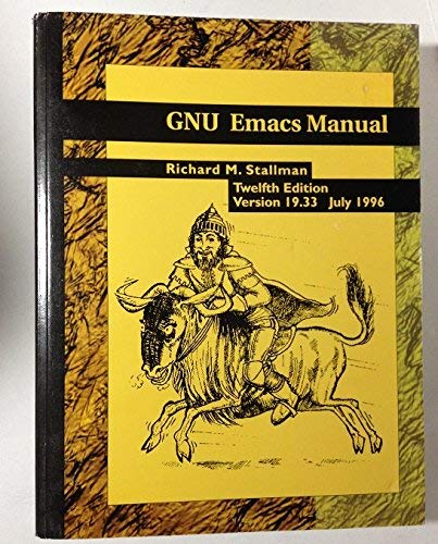 Gnu Emacs Manual (9781882114054) by Stallman, Richard M.