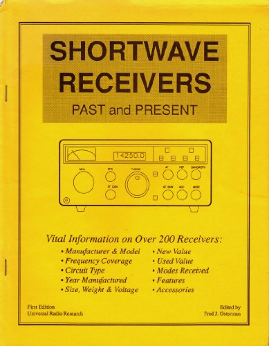 Beispielbild fr Shortwave Receivers Past and Present zum Verkauf von Sunshine State Books
