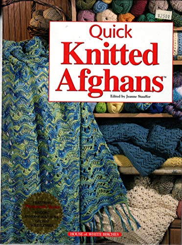 Imagen de archivo de Quick Knitted Afghans a la venta por Gulf Coast Books