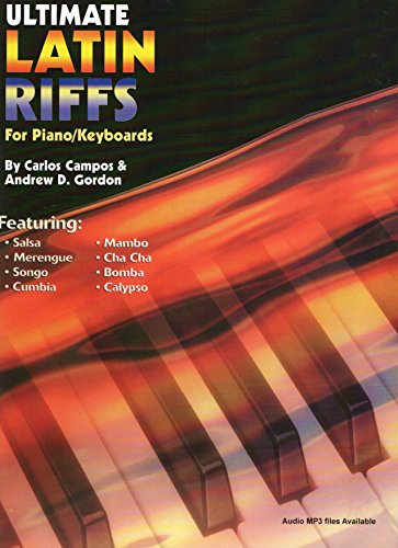 Imagen de archivo de Ultimate Latin Piano/Keyboard Riffs Book/audio files a la venta por Better World Books