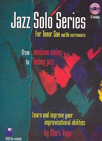 9781882146420: Jazz Soloist Series For "Bb" tenor saxophone Book/Audio CD