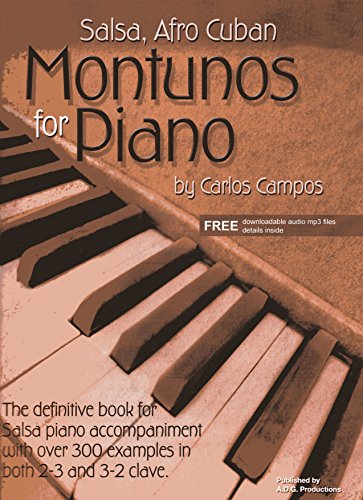 Beispielbild fr Salsa & Afro Cuban Montunos for Piano Book/downloadable audio files zum Verkauf von HPB Inc.