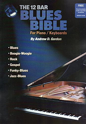 Imagen de archivo de 12 Bar Blues Bible for Piano/Keyboards Book/downloadable audio files a la venta por Antiquarius Booksellers