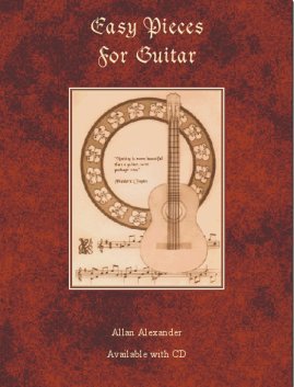 9781882146598: Easy Pieces for Guitar (Book & Audio CD)