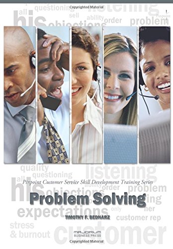 Beispielbild fr Problem Solving: Pinpoint Customer Service Skill Development Training Series zum Verkauf von Revaluation Books