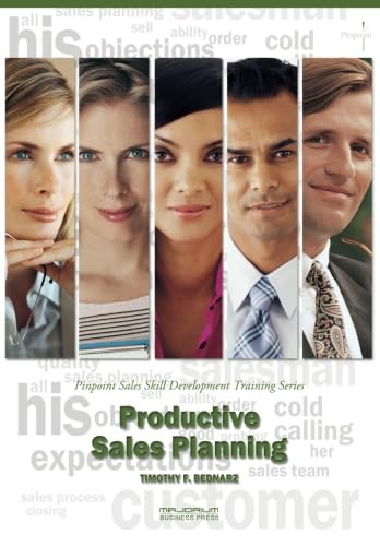 9781882181728: Productive Sales Planning: Pinpoint Sales Skill Development Training Series