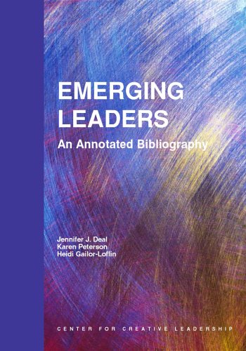 Stock image for Emerging Leaders: An Annotated Bibliography for sale by Bookmans
