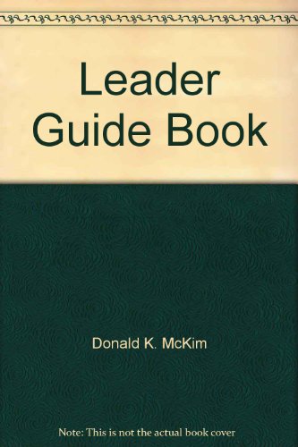 Imagen de archivo de Leader Guide Book (Foundational Courses) a la venta por Half Price Books Inc.