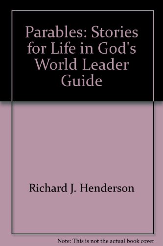 9781882236374: Parables: Stories for Life in God's World (Leader'