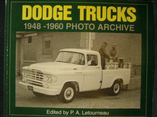 Beispielbild fr Dodge Trucks 1948-1960 Photo Archive zum Verkauf von Bookensteins