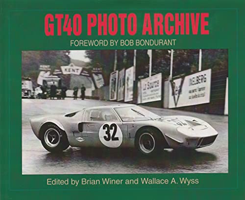 Beispielbild fr Gt40 Photo Archive (Photo Archives) zum Verkauf von Acme Book Company