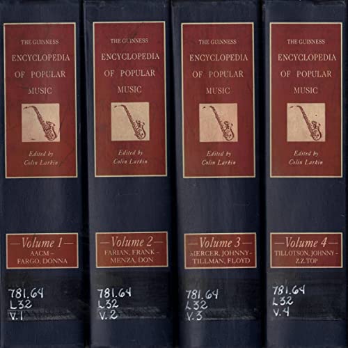 Stock image for THE GUINESS ENCYCLOPEDIA OF POPULAR MUSIC, 4 VOLUME SET COMPLETE for sale by MySEAbooks