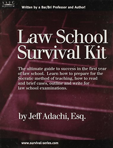 Beispielbild fr Law School Survival Kit zum Verkauf von HPB-Red