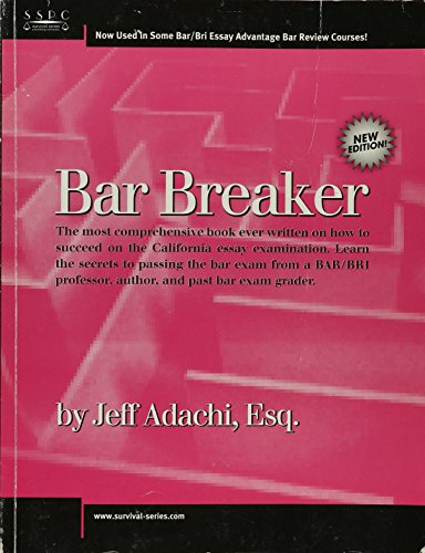 Stock image for Bar Breaker (Survival Series, Volume 1) for sale by Moe's Books