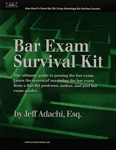 Beispielbild fr Bar Exam Survival Kit 2008 zum Verkauf von Wizard Books