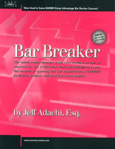 Beispielbild fr Bar Breaker zum Verkauf von BooksRun