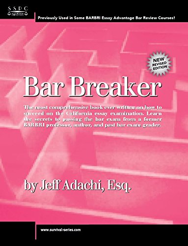 Stock image for Bar Breaker for sale by GoldBooks