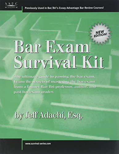 9781882278237: Bar Exam Survival Kit