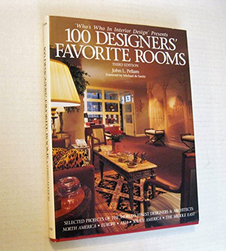 Imagen de archivo de 100 Designers' Favorite Rooms a la venta por HPB-Emerald