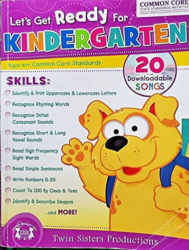 9781882331635: Let's Get Ready For Kindergarten Common-Core Bind-Up Workbook