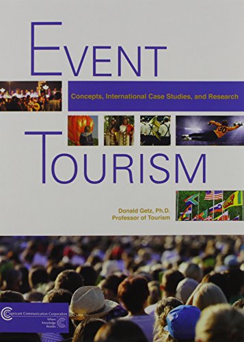 Imagen de archivo de Event Tourism: Concepts, International Case Studies, and Research a la venta por GoldenWavesOfBooks