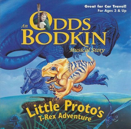 Stock image for Little Proto's T-Rex Adventure: An Odds Bodkin Musical Story for sale by HPB Inc.