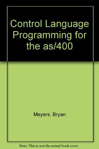 Stock image for Control Language Programming for the As/400 for sale by Ergodebooks