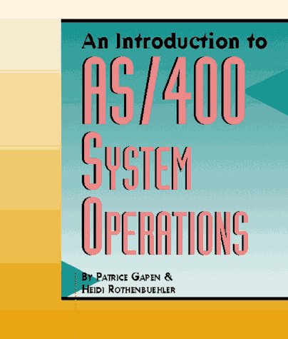 Beispielbild fr Introduction to AS/400 System Operations zum Verkauf von ThriftBooks-Atlanta