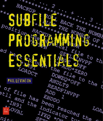 Imagen de archivo de Essentials of Subfile Programming and Advanced Topics in Rpg a la venta por Once Upon A Time Books