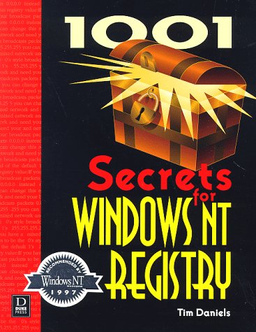 Beispielbild fr 1001 Secrets for Windows NT Registry zum Verkauf von Better World Books