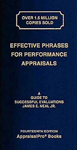 9781882423200: Effective Phrases for Performance Appraisals: A Guide to Successful Evaluations