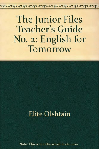 Junior Files File Teacher Guide (9781882483112) by Elite Olshtain; Tamar Feuerstein; Miriam Schcolnik
