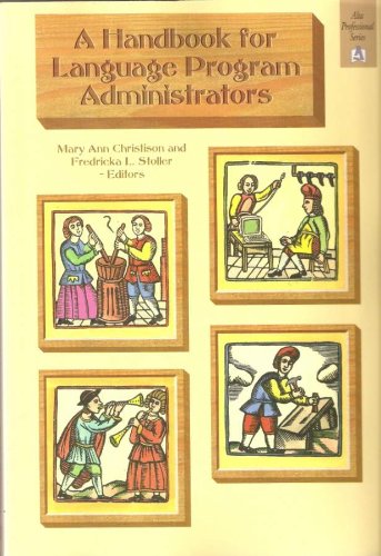 Stock image for A Handbook for Language Program Administrators for sale by Better World Books