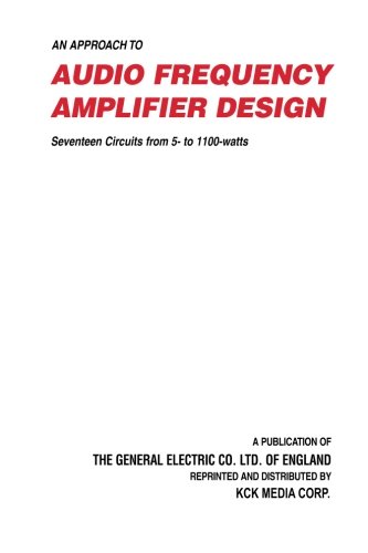 Beispielbild fr An Approach to Audio Frequency Amplifier Design zum Verkauf von WorldofBooks