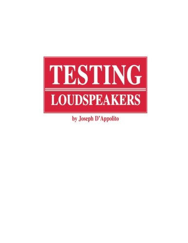 Stock image for Testing Loudspeakers for sale by Revaluation Books