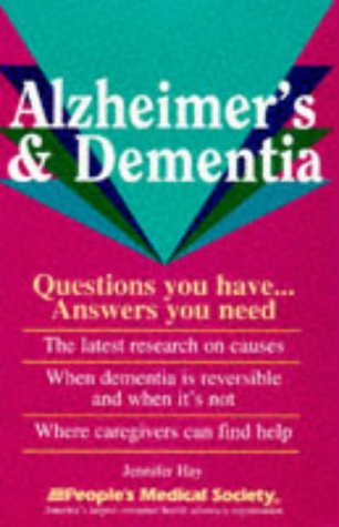 Stock image for Alzheimer's & Dementia: Questions You Have.Answers You Need for sale by Wonder Book