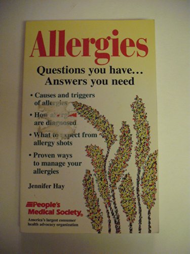 Beispielbild fr Allergies: Questions You Have.Answers You Need zum Verkauf von Apple Book Service