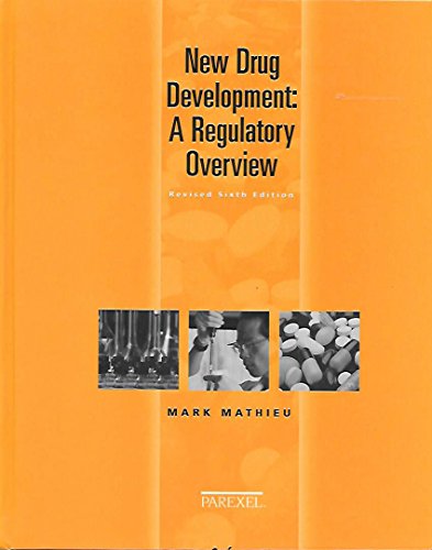 Stock image for New Drug Development : A Regulatory Overview for sale by Better World Books