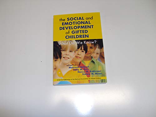 Imagen de archivo de The Social and Emotional Development of Gifted Children : What Do We Know? a la venta por Better World Books