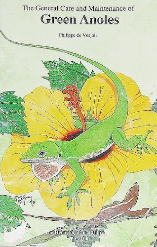 Stock image for The General Care and Maintenance of Green Anoles for sale by Better World Books